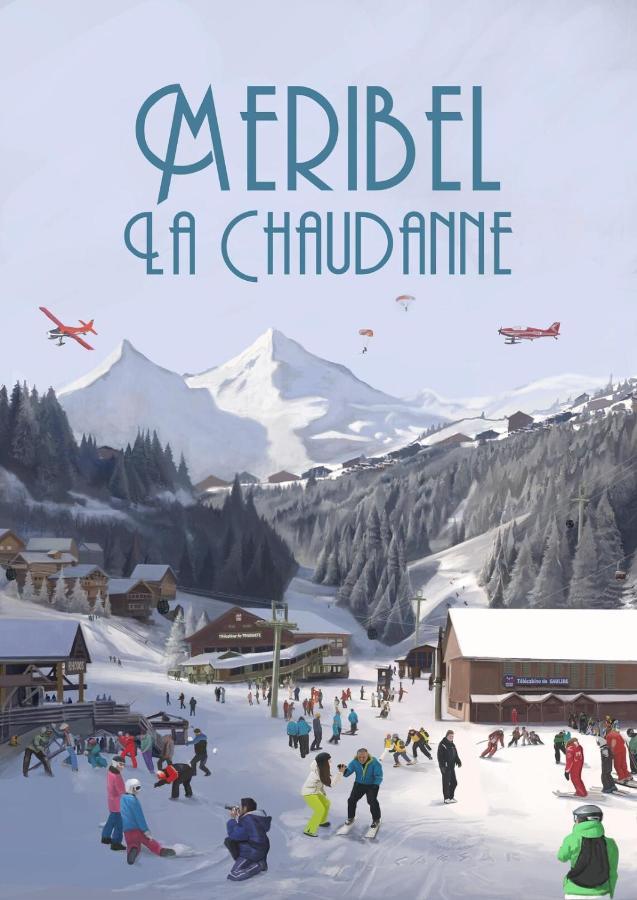 Meribel Centre La Chaudanne, Real Ski In And Out, 3 Bedrooms 2 Bathrooms Newly Renovated, Chalet L'Eperviere Exteriér fotografie