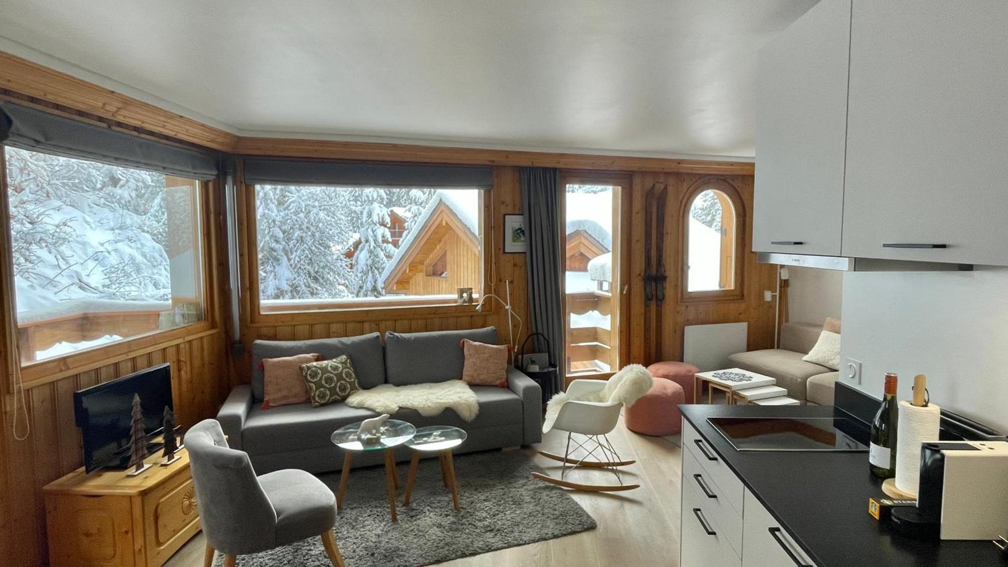 Meribel Centre La Chaudanne, Real Ski In And Out, 3 Bedrooms 2 Bathrooms Newly Renovated, Chalet L'Eperviere Exteriér fotografie